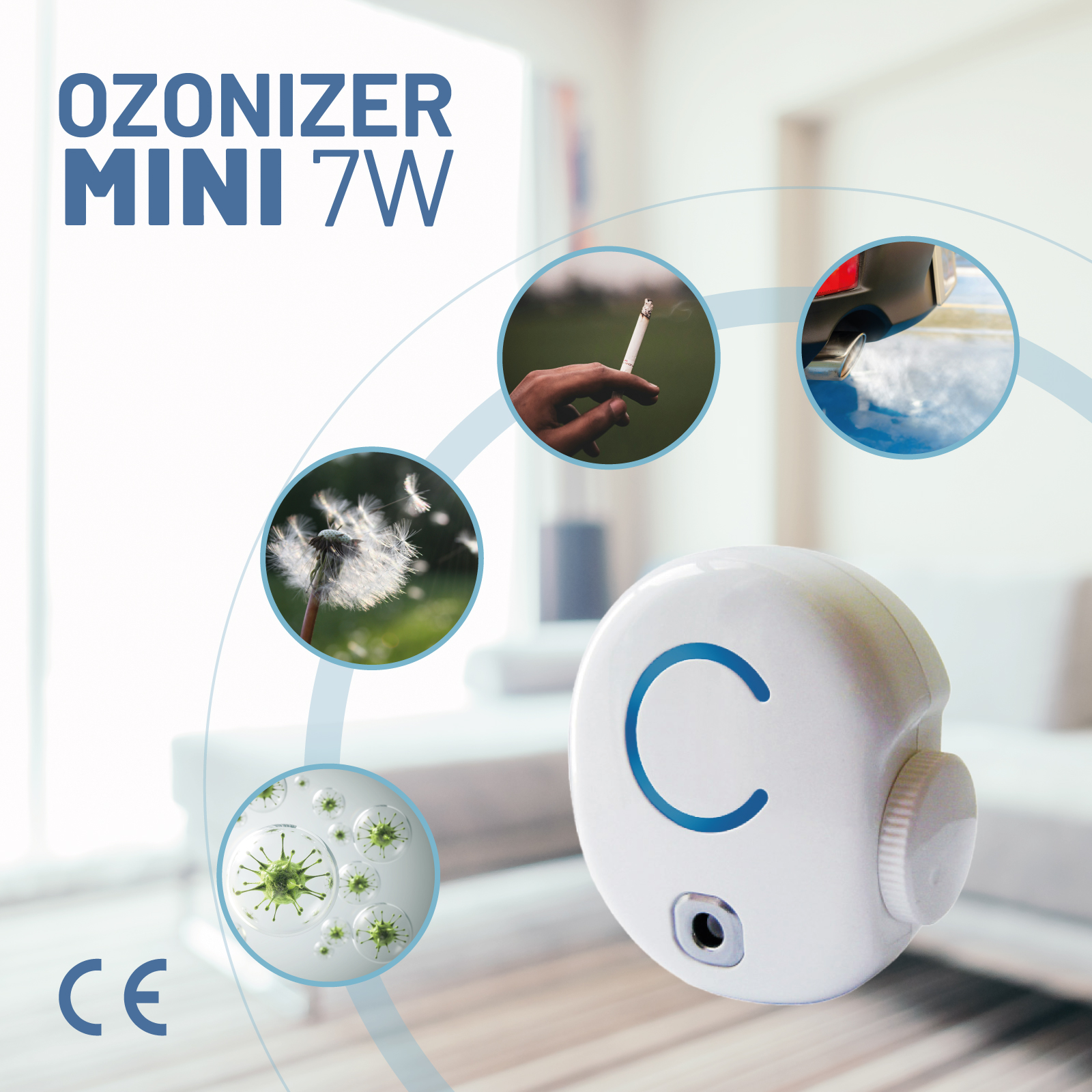 
Mini Ozonizer 7W: The Ideal Solution for Clean Air at Home and in Grow Rooms