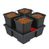 WILMA - GROWSYSTEM 4 LARGE (4X11L) 75X75X20 CM 