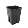 VASO QUADRATO CON COSTOLATURA ANTISPIRALIZZAZIONE 10X10X17 - 1.4L